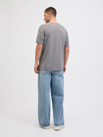 Jack & Jones Koszulka "Jjgeplas" w kolorze szarym