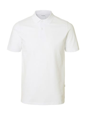 SELECTED HOMME Koszulka polo "Atlas" w kolorze białym