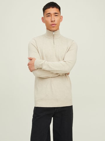Jack & Jones Sweter w kolorze beżowym