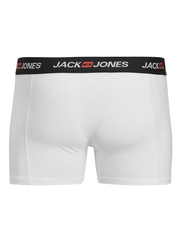 Jack & Jones Bokserki (3 pary) w kolorze białym, czarnym i szarym