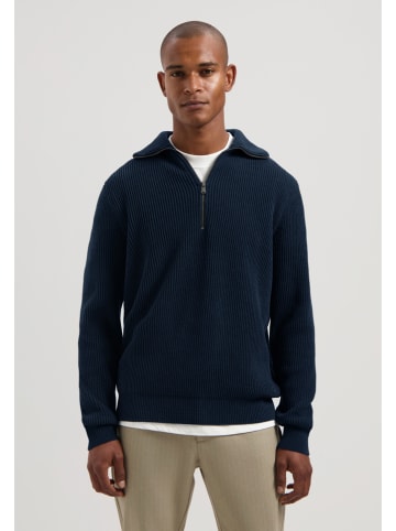 DSTREZZED Sweter w kolorze granatowym