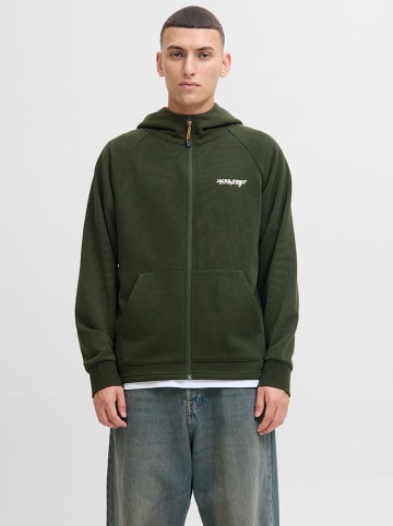 Jack & Jones Sweatjacke in Khaki