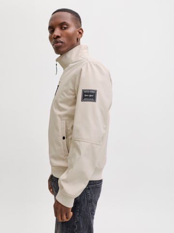 Jack & Jones Kurtka softshellowa "Parker" w kolorze beżowym