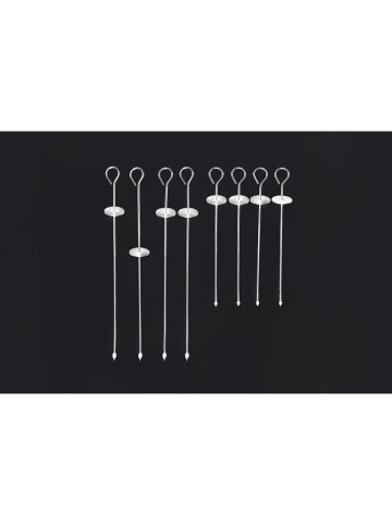 Maximex 8er-Set: Edelstahl-Grillspieße