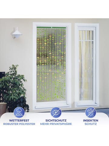 Maximex Zichtbeschermingsgordijn groen/goudkleurig - (L)190 x (B)90 cm