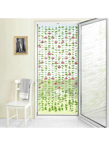 Maximex Zichtbeschermingsgordijn groen/lichtroze - (L)190 x (B)90 cm