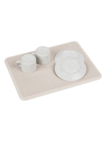Wenko Abtropfmatte in Beige - (L)40 x (B)30 cm