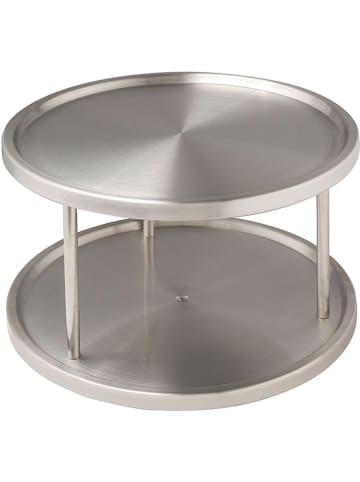 Wenko Schrankrondell "Duo" in Silber - (H)15,5 cm
