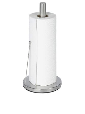 Wenko Edelstahl-Küchenrollenhalter "Clayton" - (H)33 x Ø 15 cm