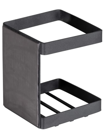 Wenko Magnetische flessenhouder "Ima" zwart - (B)9 x (H)11 cm