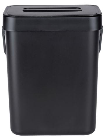 Wenko Abfallsammler "Tago" in Schwarz - (B)21 x (H)24,5 x (T)17 cm