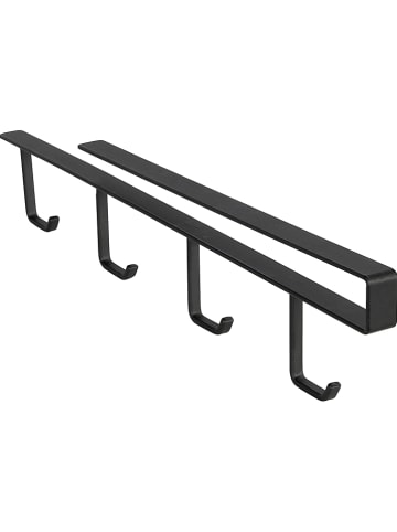 Wenko Schrankeinsatz in Schwarz - (H)7 x (T)33 cm