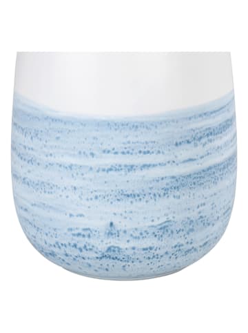 Wenko Aufbewahrungsdose "Mala" in Weiß/ Hellblau - 1,2 l