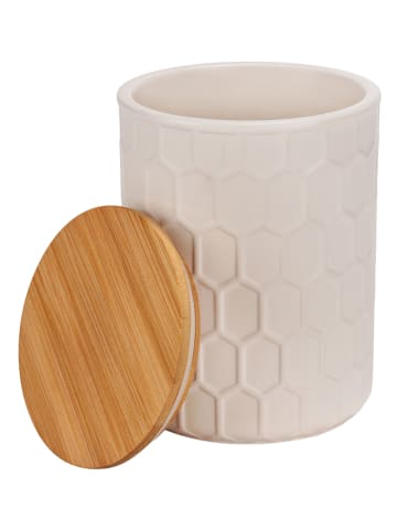 Wenko Aufbewahrungsdose "Maya" in Creme - 1,3 l