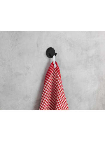 Wenko Wandhaken "Rondo" in Schwarz - Ø 5,5 cm