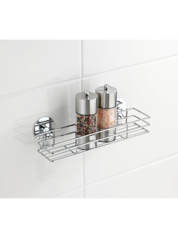 Wenko Gewürzregal "Turbo-Loc®" in Silber - (B)30 x (H)9 x (T)8 cm