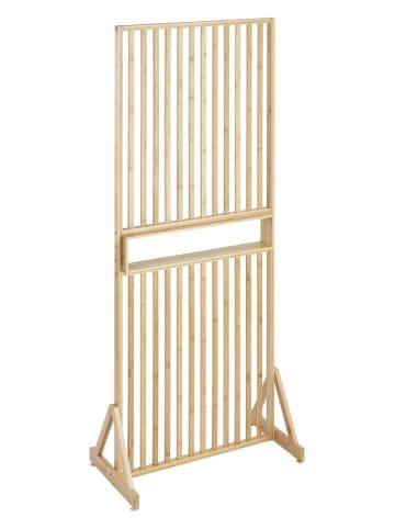 Wenko Raumtrenner "Kailua" in Natur - (B)72 x (H)178 x (T)40 cm