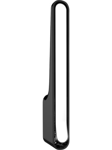 Wenko Klaphaak "Premium Omega" zwart - (B)2,5 x (H)18 x (D)3,5 cm