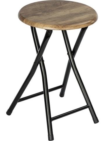 Wenko Kruk "Forio" naturel/zwart - (H)46 x Ø 30 cm