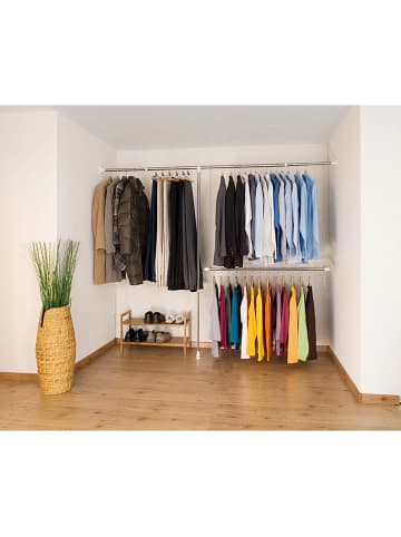 Wenko Teleskopowy wieszak w kolorze srebrnym