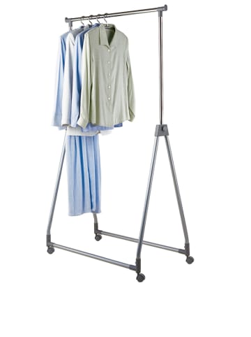 Wenko Kleiderständer in Silber/ Grau - (B)88 x (H)168 x (T)49 cm