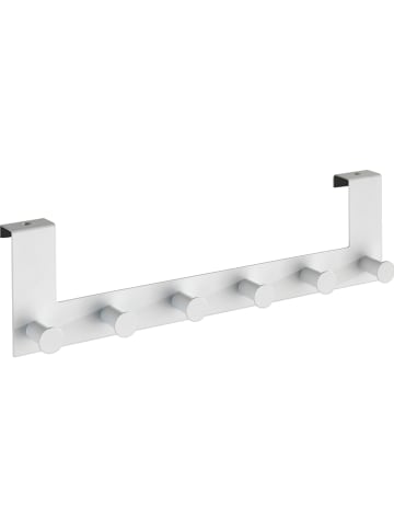 Wenko Türgarderobe "Celano" in Weiß - (B)39 x (H)11 x (T)7,5 cm