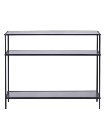 Wenko Sideboard in Schwarz - (B)100 x (H)80 x (T)35 cm - (B)100 x (H)80 x (T)35 cm
