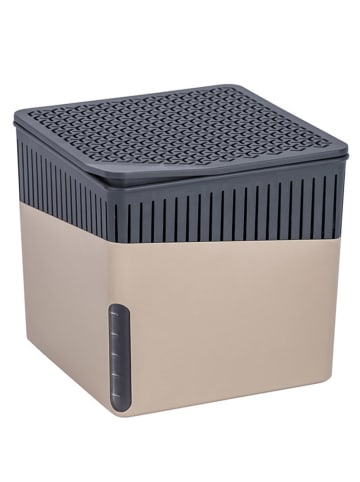 Wenko Luchtontvochtiger "Cube" beige - (B)13 x (H)13 x (D)13 cm