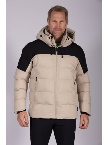Maul Sport Kurtka pikowana "Garmisch" w kolorze beżowo-czarnym
