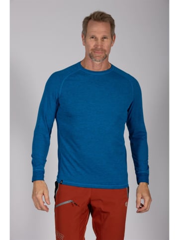 Maul Sport Functionele longsleeve "Alvier Fresh" blauw