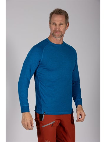 Maul Sport Functionele longsleeve "Alvier Fresh" blauw