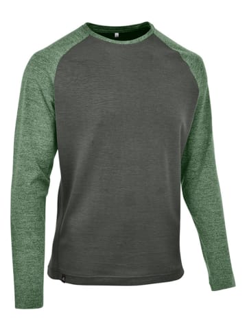 Maul Sport Funktionsshirt "Schaffhausen" in Grau/ Grün
