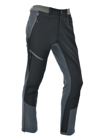 Maul Sport Softshellhose "Balmhorn XT 10.0" in Schwarz/ Grau