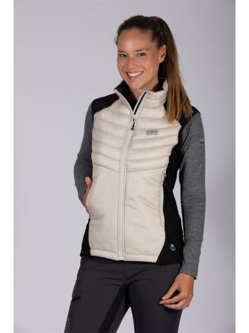 Maul Sport Functionele bodywarmer "Sardona Ultra" crème/zwart