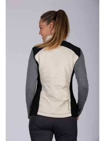 Maul Sport Funktionsweste "Sardona Ultra" in Creme/ Schwarz