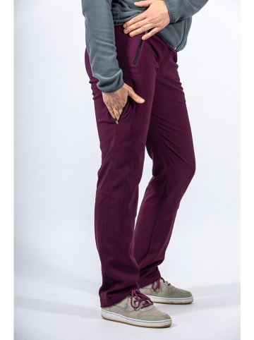 Maul Sport Softshellbroek "Klosters II" paars