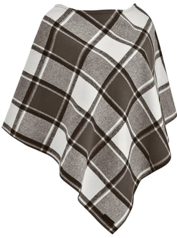 Maul Sport Funktionsponcho "Sissi II" in Khaki/ Weiß