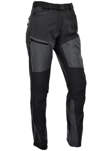 Maul Sport Hybride trekkingbroek "Sonntagshorn XT 10.0" - regular fit - antraciet/grijs