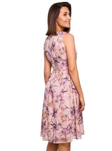 Stylove Kleid in Rosa/ Bunt