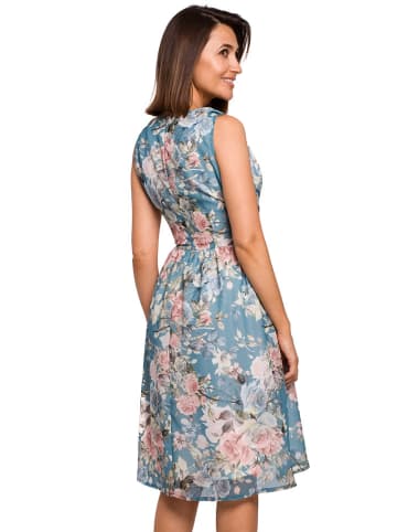 Stylove Jurk turquoise/meerkleurig