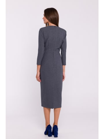 Stylove Sukienka w kolorze szarym