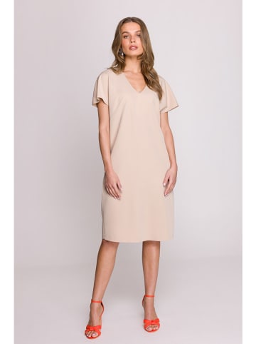 Stylove Sukienka w kolorze beżowym