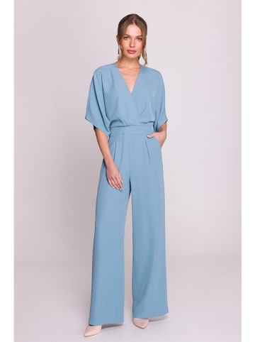 Stylove Jumpsuit lichtblauw