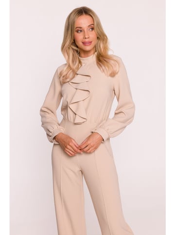 Stylove Kombinezon w kolorze beżowym