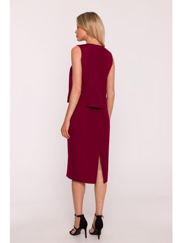 Stylove Kleid in Bordeaux