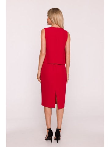 Stylove Sukienka w kolorze czerwonym