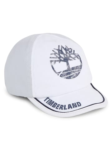 Timberland Czapka w kolorze biało-szarym