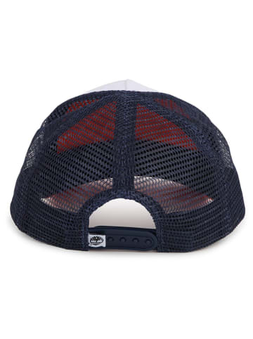 Timberland Czapka w kolorze biało-czerwono-czarnym