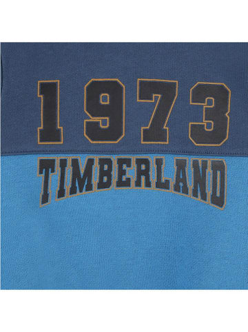 Timberland Sweatshirt in Blau/ Dunkelblau