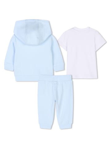 Timberland 3-częściowy zestaw w kolorze błękitno-białym